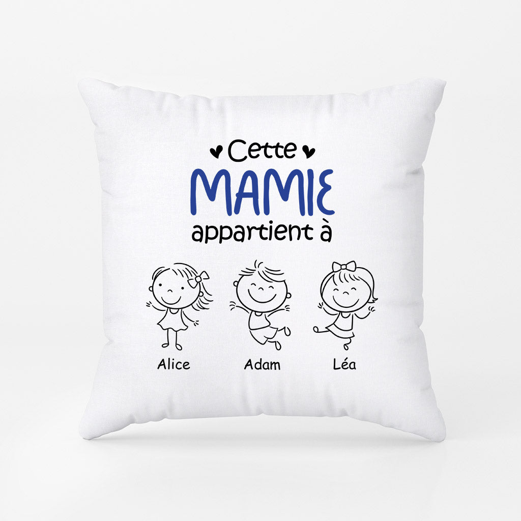 0959PFR2 Cadeau Personnalise Coussin Mamie Maman
