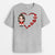Le Cœur de Maman Mamie Portrait - Cadeau Personnalisé | T-shirt pour Maman Mamie