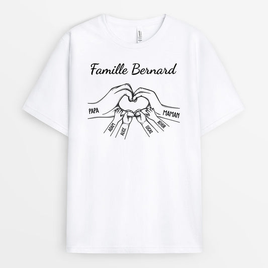 0966AFR1 Cadeau Personnalise T shirt Famille Papa Papy Maman Mamie_4847a649 e668 49b4 a7b9 4439e1da8dd8