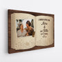 0979CFR2 Cadeau Personnalise Toile Amour Eternel Maman Mamie