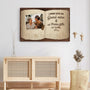 0979CFR3 Cadeau Personnalise Toile Amour Eternel Maman Mamie