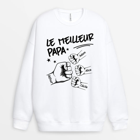 1006AFR1 Cadeau Personnalise T shirt Poing Papy Papa_d4cc2d73 341b 4f3c a6e1 a68743ae4860