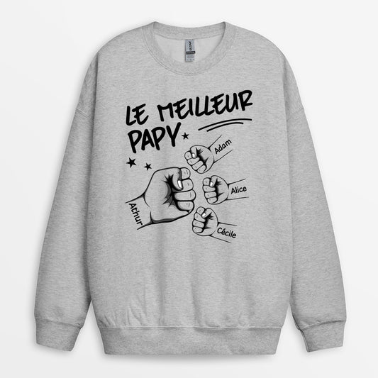1006AFR2 Cadeau Personnalise T shirt Poing Papy Papa_89690ff0 d8d7 4e0d a8f8 e39aaf6a5106