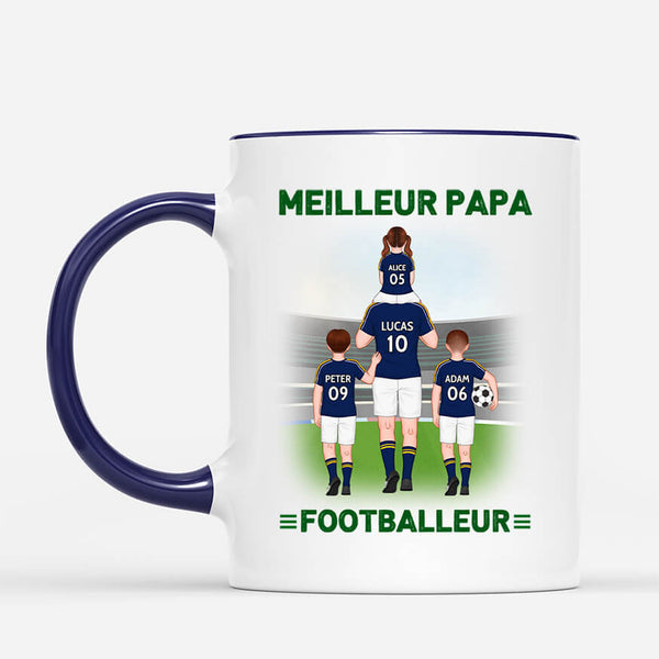 Tasse Entraineur De Basket Papa – Cadeau Personnalisé Pour Père Basketteur (céramique)