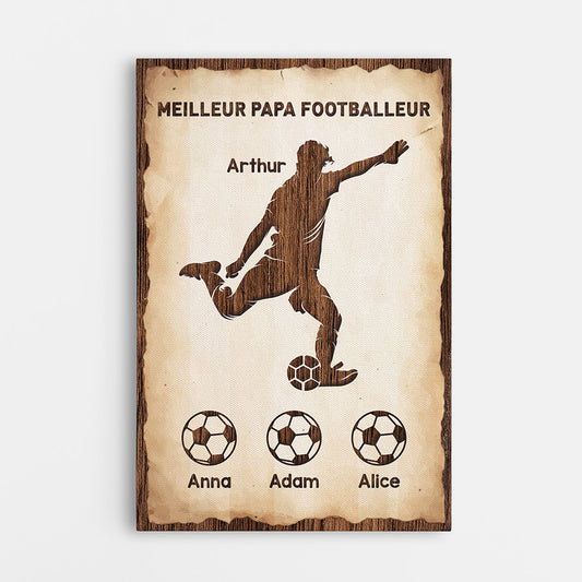 1015CFR1 Cadeau Personnalise Toile Equipe Papy Papa_c14b2e94 5e15 4057 893c df931f41ce3f