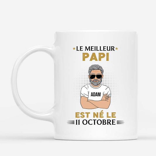 1041MFR1 Cadeau Personnalise Mug Meilleur Ne Papa Papi_9fa0fd6c e242 45cb 97a0 4b613bc2ef88