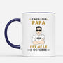 1041MFR2 Cadeau Personnalise Mug Meilleur Ne Papa Papi