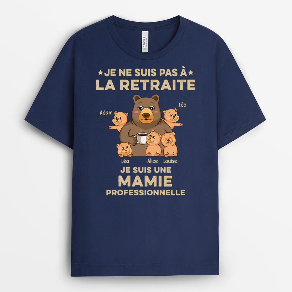 Je Suis Une Grand-Mère Professionnelle - Cadeau Personnalisé | T-shirt pour Mamie