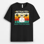 1045AFR1 Cadeau Personnalise T shirt Retraite Expire Mamie Maman
