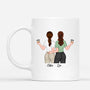 1125MFR2 Cadeau Personnalise Mug Hasard Joie Rires Amies Collegues