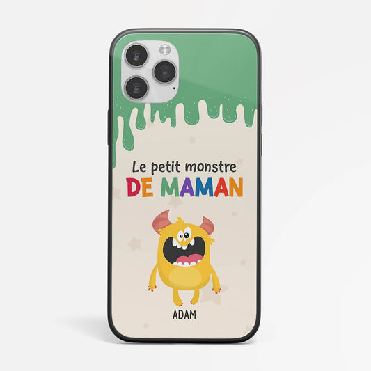 1193FFR1 Cadeau Personnalise Coque Telephone Monstres Maman
