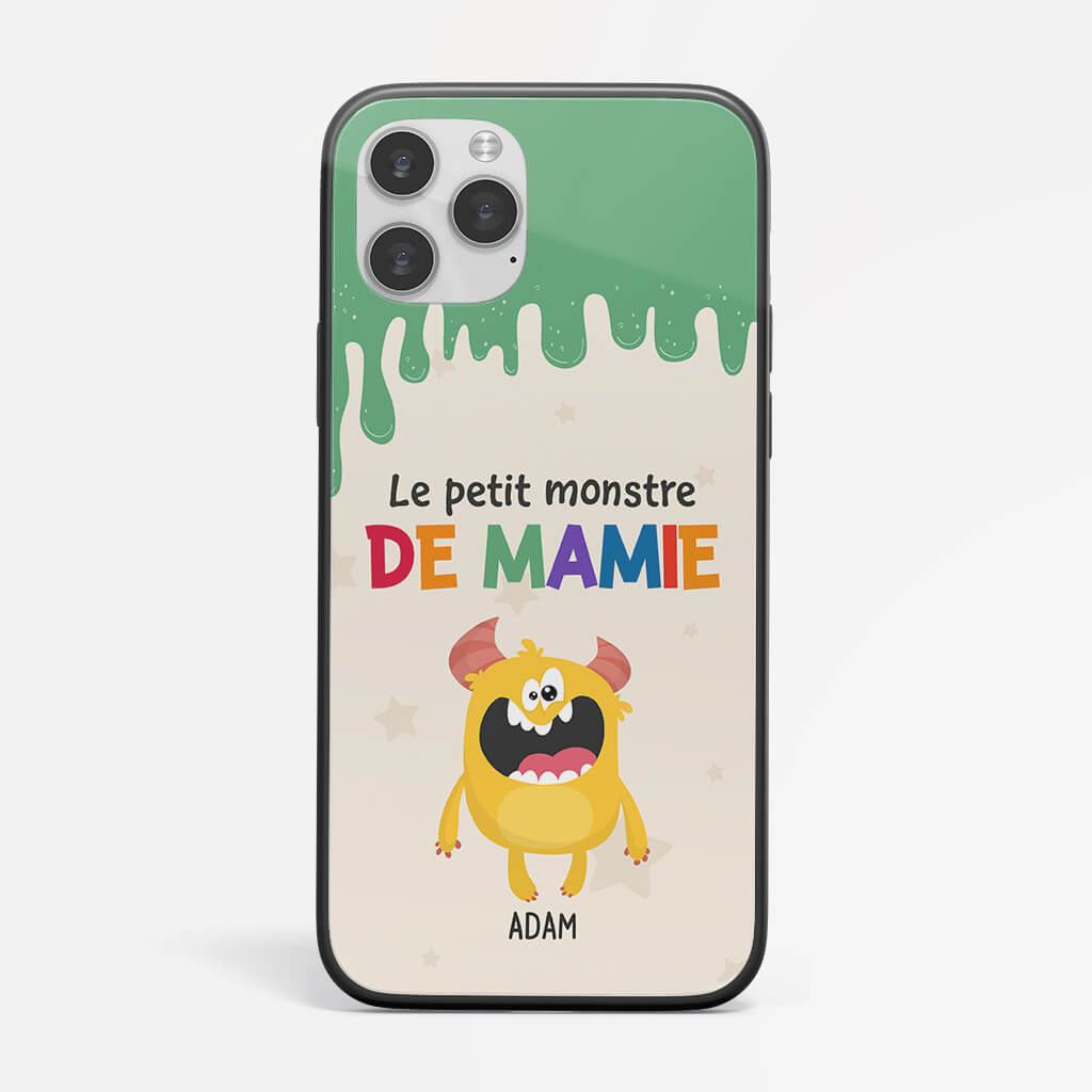 1193FFR2 Cadeau Personnalise Coque Telephone Monstres Maman