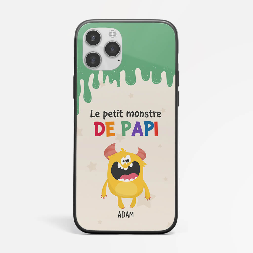 1193FFR2 Cadeau Personnalise Coque Telephone Monstres Papa