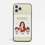 1206FFR2 Cadeau Personnalise Coque Telephone Maman Enfants Mere