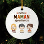 1215OFR1 ornement noel ceramique personnalise cette maman appartient a 1215o3l8a