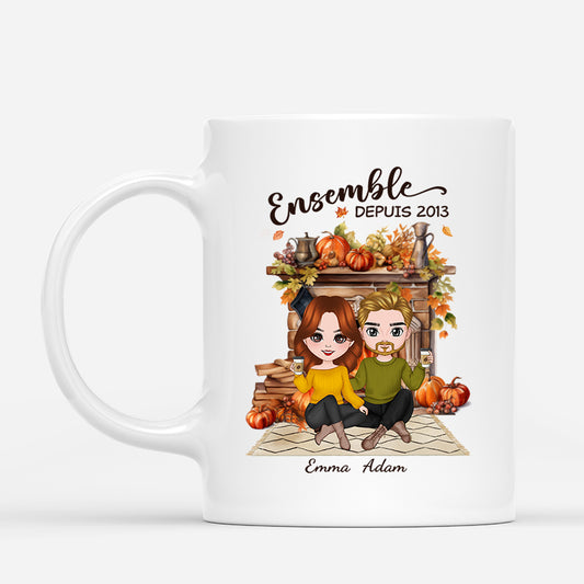1220MFR1 Cadeau Personnalise Mug Ensemble Couple Amoureux_09972685 8637 42e6 8e09 1390947260f5