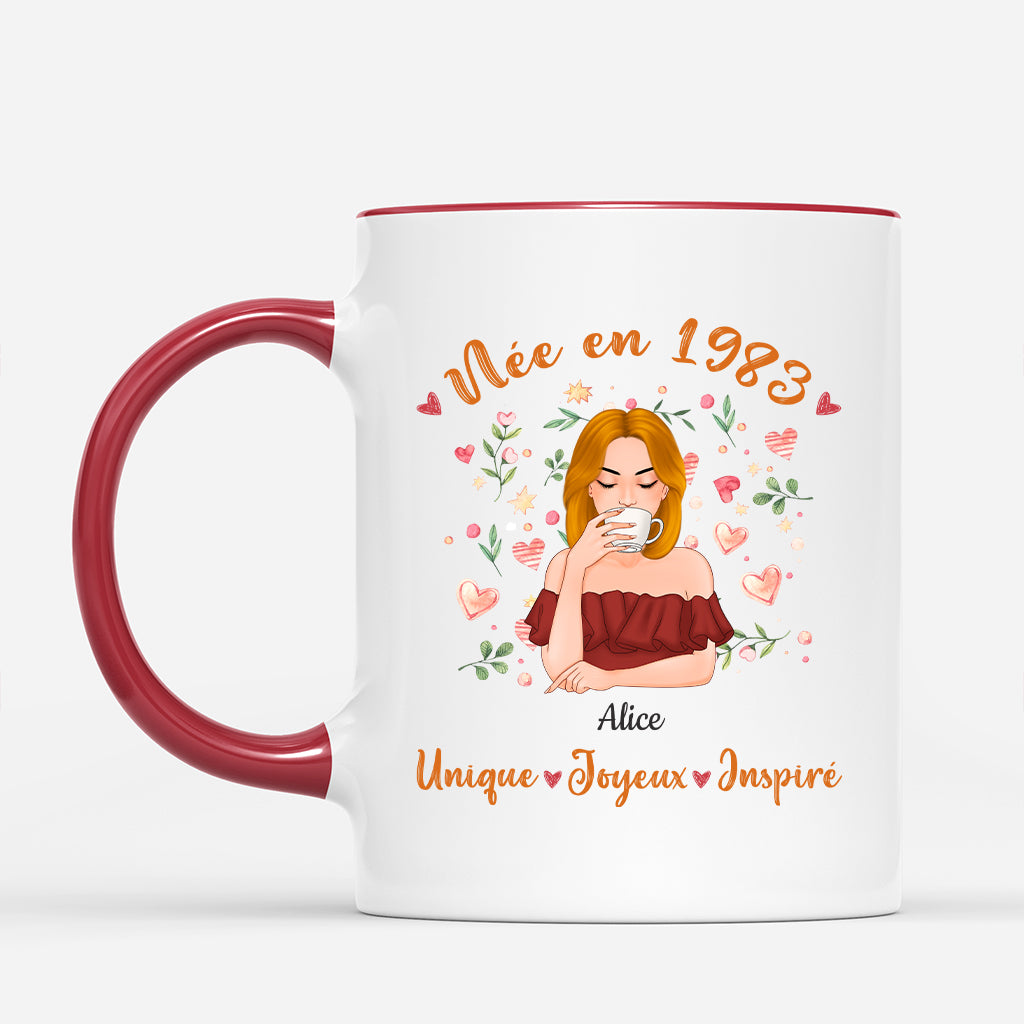 1232MFR2 mug ne en 1993 personnalise