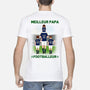 1256hfr2 sweat a capuche le meilleur papa footballeur de tous les temps personnalise