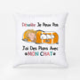 1287PFR2 coussin jai des plans avec mon chat personnalise_f2ecb19f f7cf 4d62 b8f0 840e6f6432a6