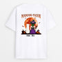 1322AFR1 t shirt maman chien halloween personnalise