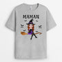 1323AFR2 t shirt mamie halloween personnalise