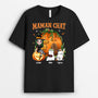 1328AFR1 t shirt maman chien deguisement pour halloween personnalise