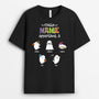 1332AFR1 t shirt cette maman effrayante appartient a personnalise