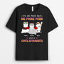 1336AFR1 t shirt tu ne peux pas me faire peur jai 4 chats effrayants personnalise