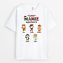 1366AFR1 t shirt cette mamie appartient a version noel personnalise