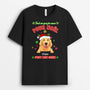 1368AFR1 t shirt tout ce que je veux pour noel cest mon chien personnalise