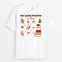 1376AFR1 t shirt mes choses preferees a noel surtout mimi personnalise
