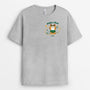 1404AFR2 t shirt maman chat papa chat noel personnalise