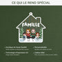 1415OFR4 ornement famille maison noel personnalise