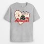 1433AFR2 t shirt amour noel personnalise