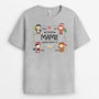 1452AFR2 t shirt cette mamie appartient a noel personnalise