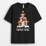 1455AFR1 t shirt merry woofmas personnalise