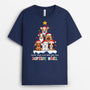 1455AFR2 t shirt merry woofmas personnalise