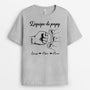 1461AFR2 t shirt lequipe de papa personnalise