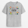 1469AFR2 t shirt cette mamie appartient a dessin personnalise