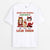 Juste Un Couple Qui Aime Leur Chien Noel - Cadeau Personnalisé | T-shirt pour Noël