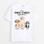 Ce Papa De Chien/Cette Maman De Chien Appartient À - Cadeau Personnalisé | T-shirt pour Amoureux des animaux