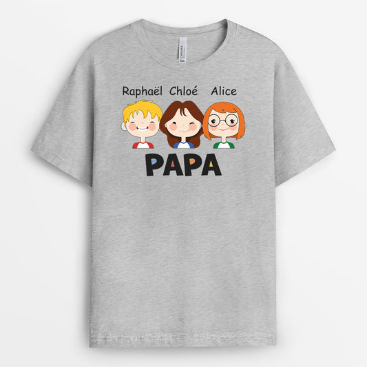 1504AFR2 t shirt papy personnalise