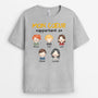 1505AFR1 t shirt mon coeur appartient a dessins personnalise