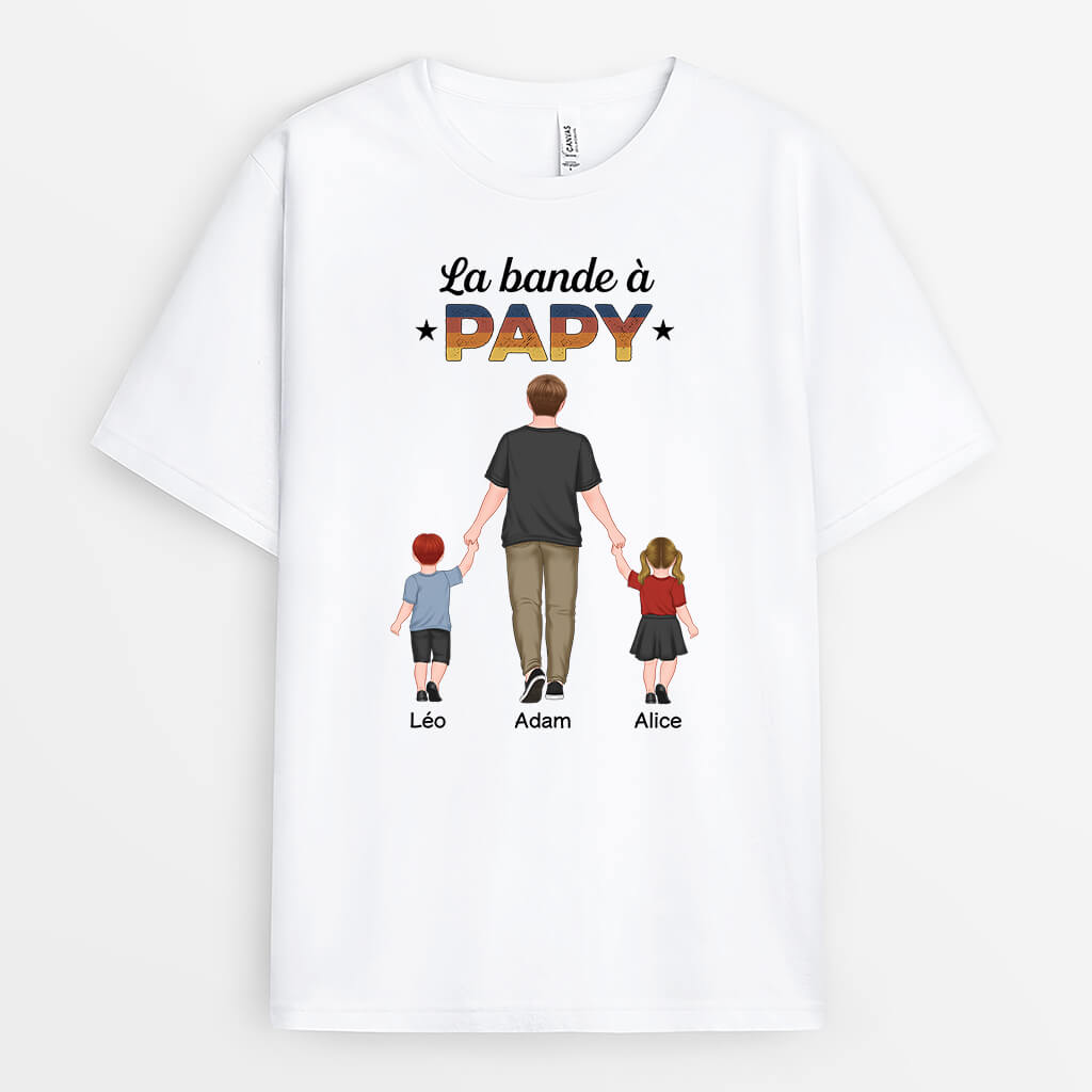 La Bande À Papa Cool - Cadeau Personnalisé | T-shirt pour Papa