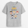 1517AFR1 t shirt ce papy appartient a petit fils personnalise