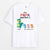 Ce Papa Papy Appartient  (Dinosaure) - Cadeau Personnalisé | T-shirt pour Homme