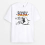 1540AFR1 t shirt le gang de papa poing personnalise