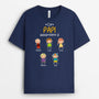 1551AFR2 t shirt ce papa papy appartient a version mingonne personnalise