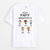 Ce Papa/Papy Appartient A Version Baguette - Cadeau Personnalisé | T-shirt pour Homme