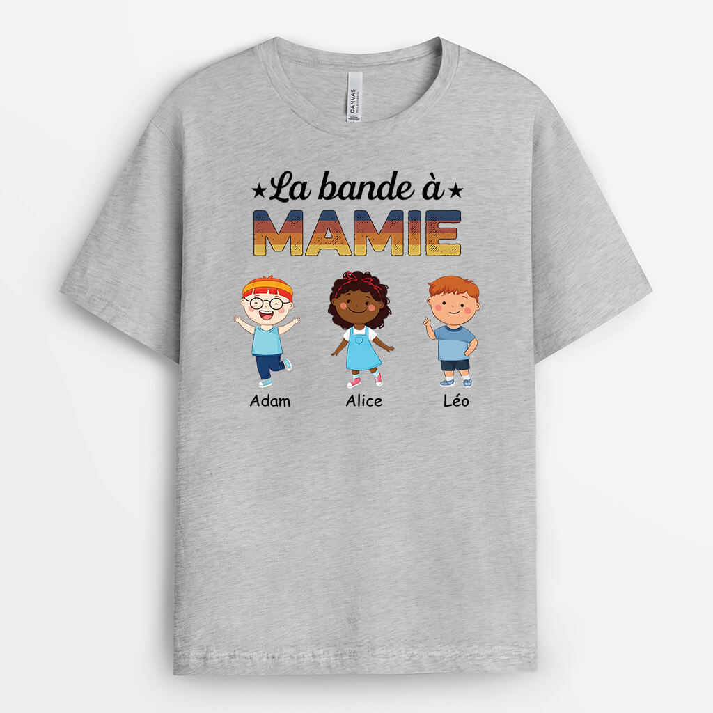 La Bande à Mamie BD - Cadeau Personnalisé | T-shirt pour Mamie